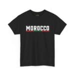Morocco Varsity Style T-Shirt - Make a bold statement with the Morocco Varsity Style