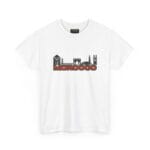 Morocco Skyline T-Shirt - Red Bold Text & Architectural Silhouette - Image 4