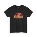 Safari Time T-Shirt - Retro Sunset & Off-Road 4x4 Adventure Art - Image 2